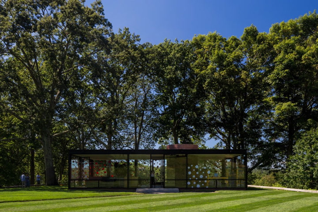 Yayoi Kusama's Glass House Takeover: Go Behind the Polka-Dot Scenes