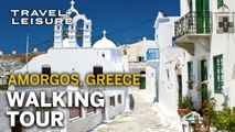 The BEST Greek Island You've NEVER Heard Of | Amorgos, Greece | Walk with Travel Leisure