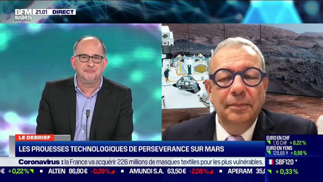 Les prouesses technologiques de Perseverance sur Mars, le budget global de la mission,,... Le débrief de l'actu tech du mercredi - 24/02