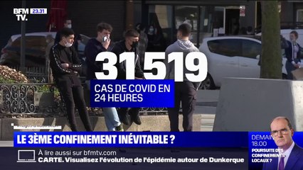 Covid-19: une situation "très préoccupante" dans une dizaine de départements
