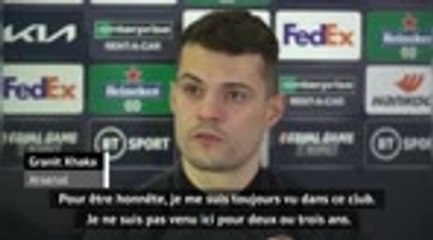 Arsenal - Xhaka : "Je suis venu ici pour rester longtemps"