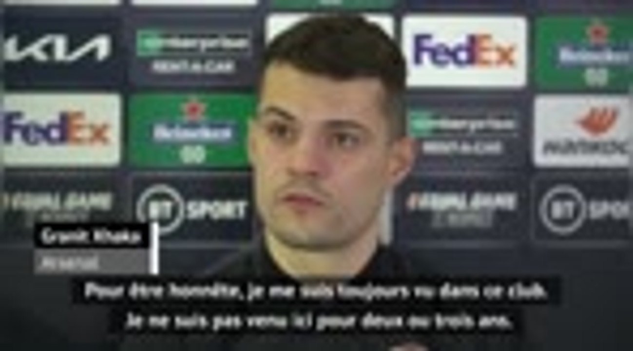 Arsenal - Xhaka : "Je suis venu ici pour rester longtemps"