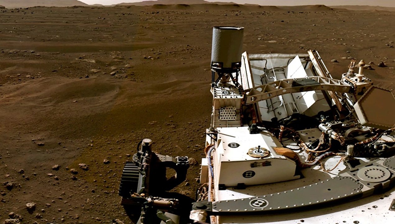 Audio desde el planeta Marte captado por el rover Perseverance