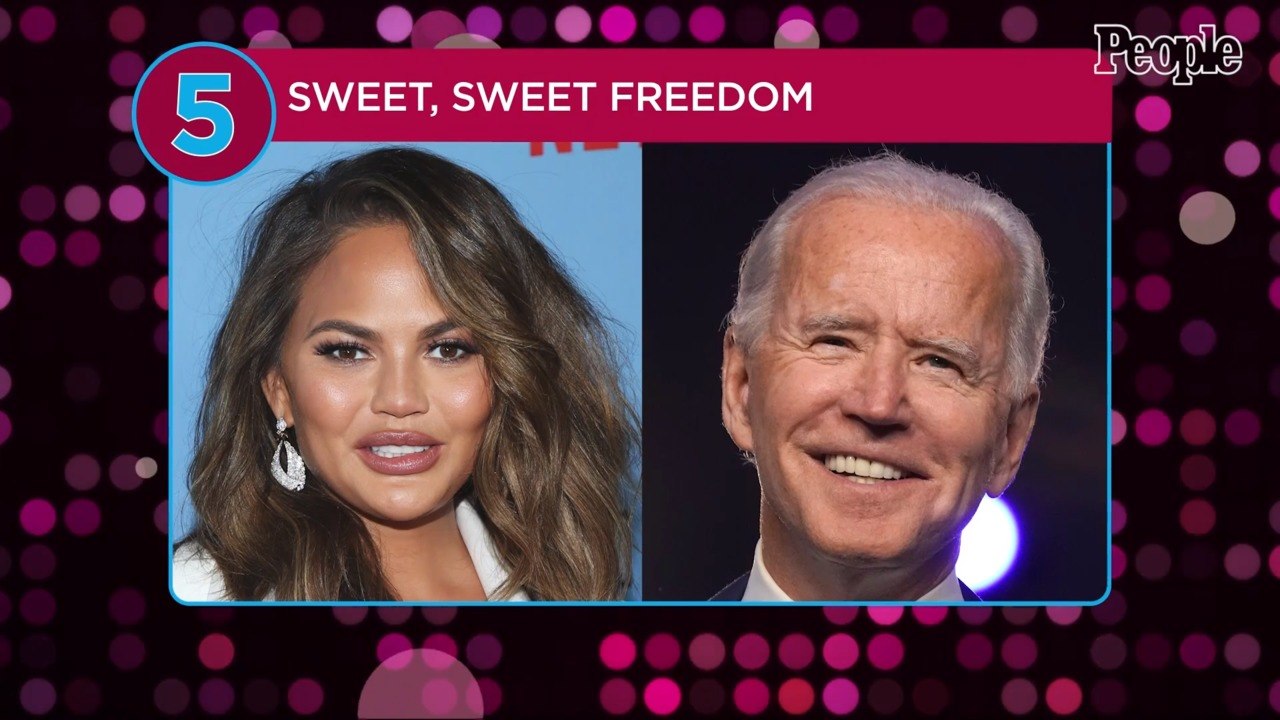 Chrissy Teigen Jokes About Breaking Up with Joe Biden After President Unfollows Her