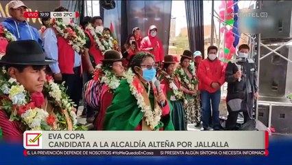 Eva Copa fustiga a los que la llaman derechista: “Yo sí tuve el valor de quedarme aquí”