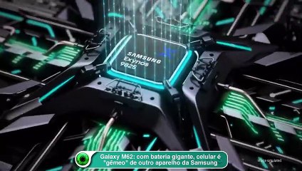Galaxy M62- com bateria gigante, celular é lançado -antes da hora-