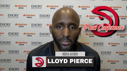 Lloyd Pierce Pregame Interview | Celtics vs. Hawks