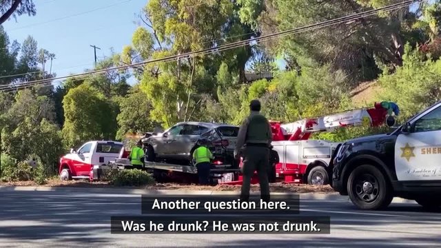 'He wasn't drunk - Tiger Woods not facing charges following car crash