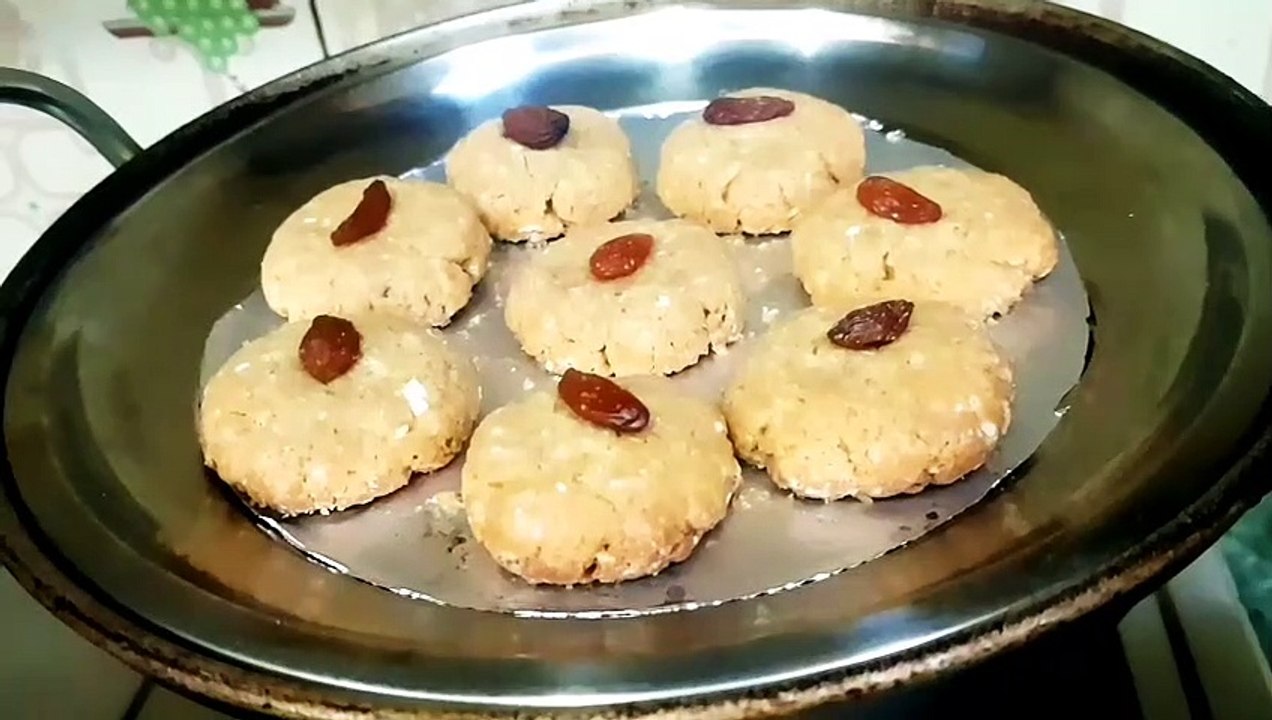 सिर्फ आटा चीनी बिना घी से बनाएं हेल्दी और टेस्टी बिस्कुट और बैक करें कढ़ाई में I Atta Biscuit I नान खटाई I Biscuits By Safina kitchen