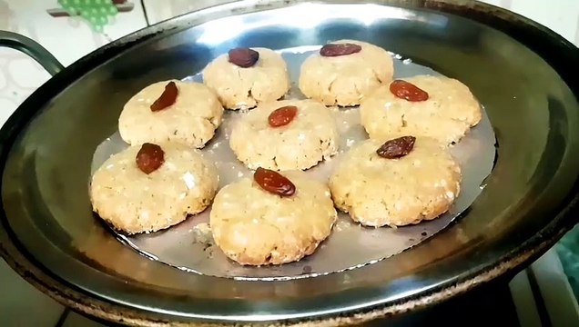 सिर्फ आटा चीनी बिना घी से बनाएं हेल्दी और टेस्टी बिस्कुट और बैक करें कढ़ाई में I Atta Biscuit I नान खटाई I Biscuits By Safina kitchen