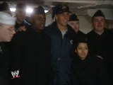 Shawn Michaels visits the USS Constitution