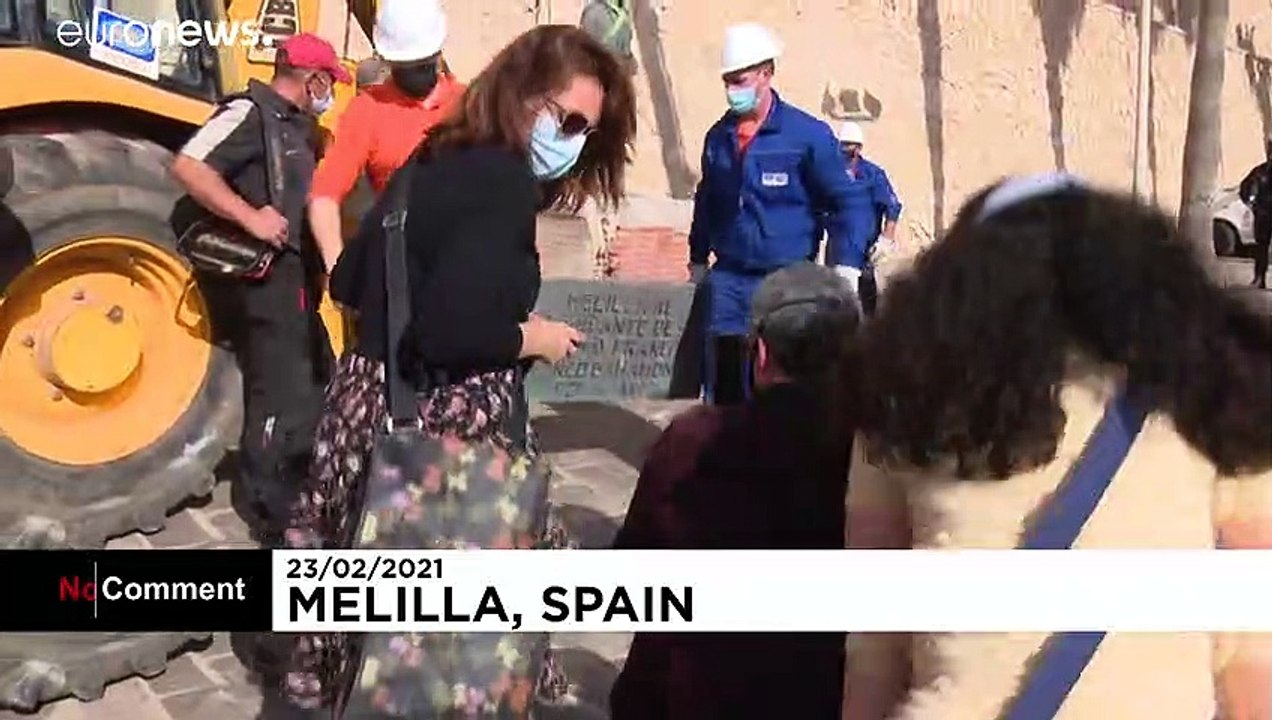 Melilla: Letztes Franco-Standbild abgebaut