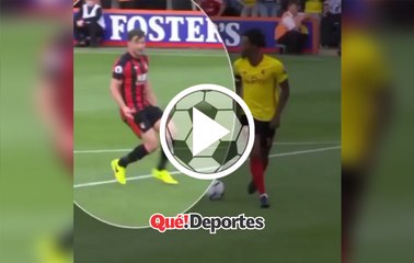 Déjala es mía. Y el delantero la deja pasar