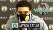Jayson Tatum Postgame Interview | Celtics vs. Hawks