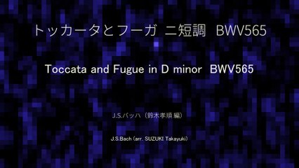 Toccata and Fugue, BWV565(Marimba)