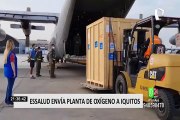 Iquitos: envían nueva planta generadora de oxígeno para atender a pacientes COVID-19