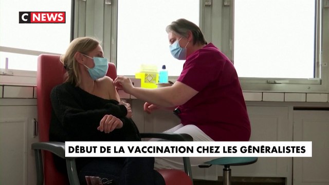 Début de la vaccination chez les généralistes