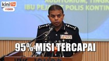 Misi dan visi Polis Johor sudah tercapai 95 peratus - Ayob Khan