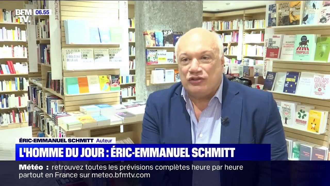 Éric-Emmanuel Schmitt veut raconter l'histoire de l'humanité à sa manière, en huit livres