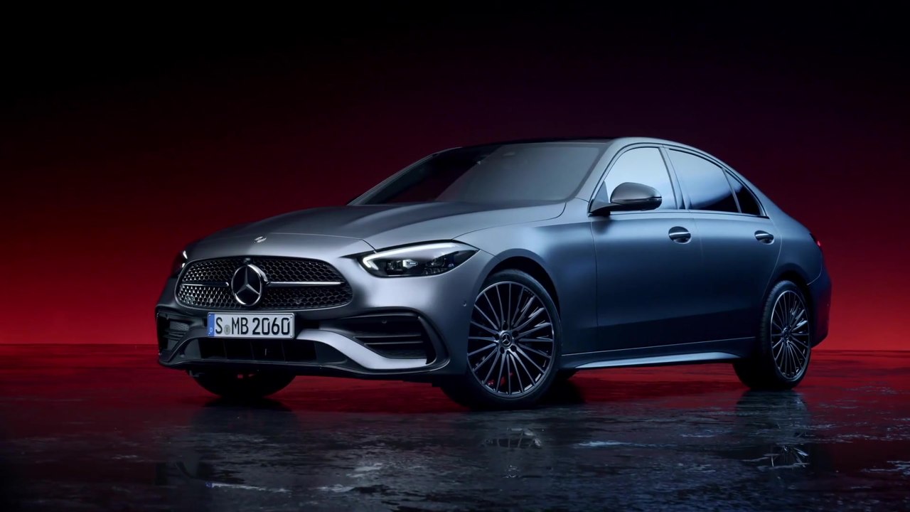 Die neue Mercedes-Benz C-Klasse - Silhouette mit besonderem Lichtspiel