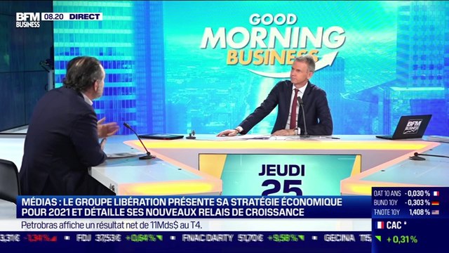 Denis Olivennes (Libération) : La stratégie économique les nouveaux relais de croissance pour 2021 - 25/02