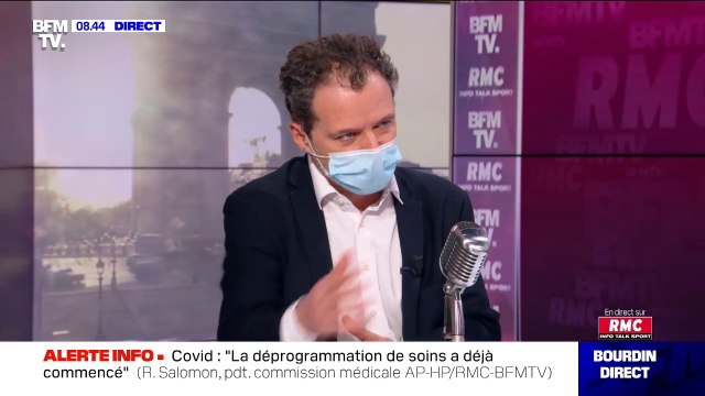 Pr Rémi Salomon (AP-HP) sur la vaccination: Je pense qu'à partir de fin mars-avril, ça va monter assez vite, mais il faut tenir