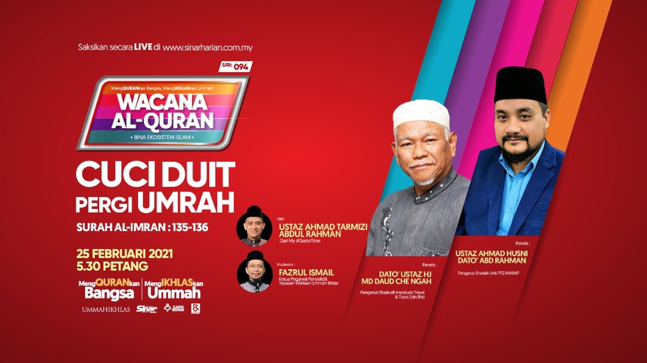 [LIVE] Cuci duit pergi Umrah