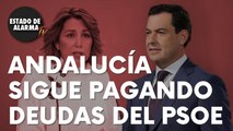 Andalucía sigue pagando deudas del PSOE