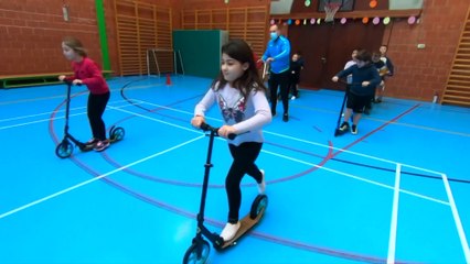 Initiation à la trottinette