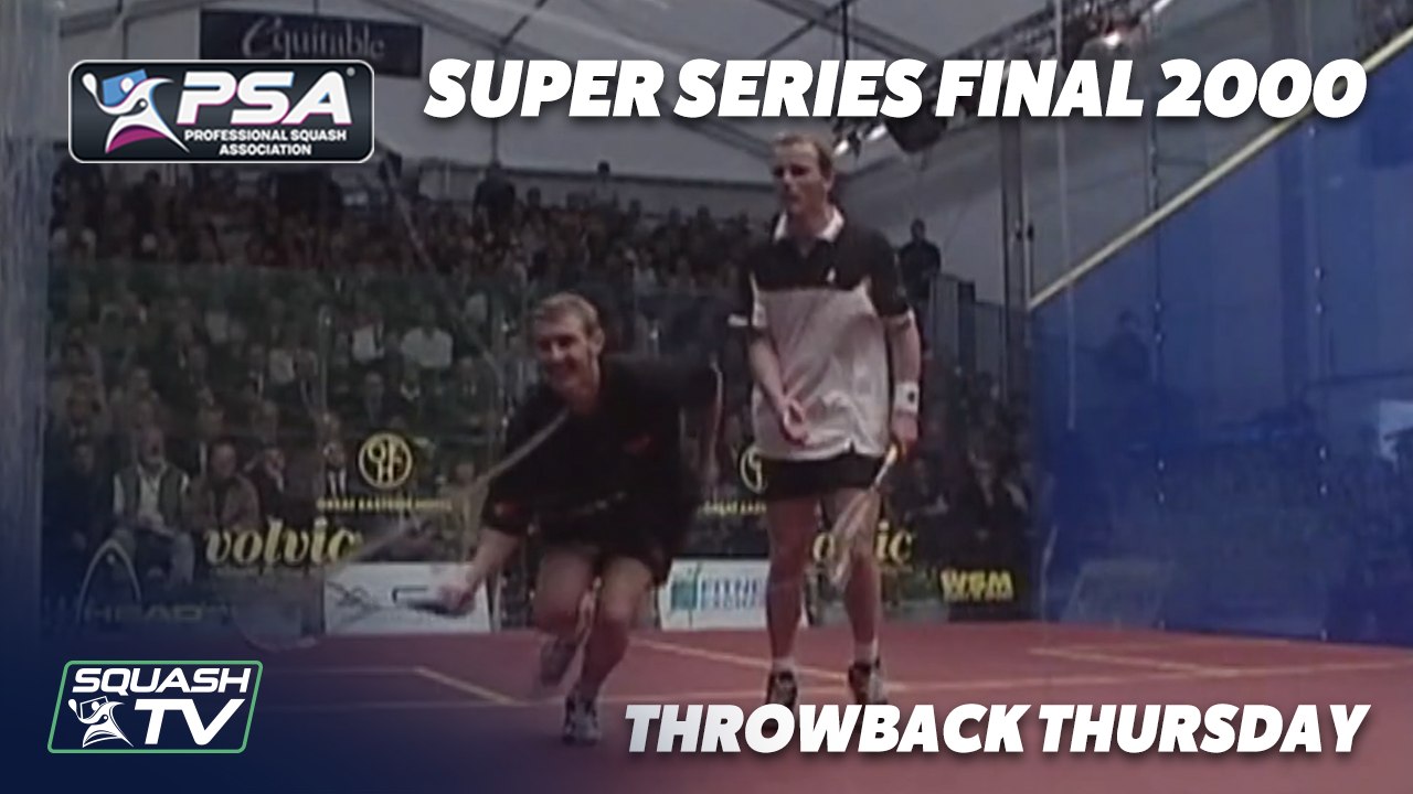 Squash: #ThrowbackThursday - Nicol v Parke - Super Series Final 2000 - Extended Highlights