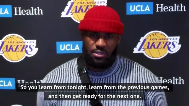 LeBron confident Lakers won't be defined by 'rough patch'