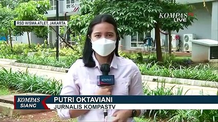 Jumlah Pasien Covid-19 yang Dirawat di RSD Wisma Atlet Menurun