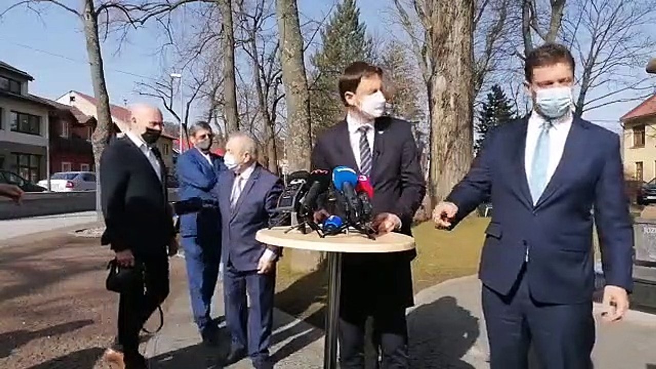 ZÁZNAM: Brífing po podpise zmluvy na výstavbu rýchlostnej cesty R3 Tvrdošín - Nižná