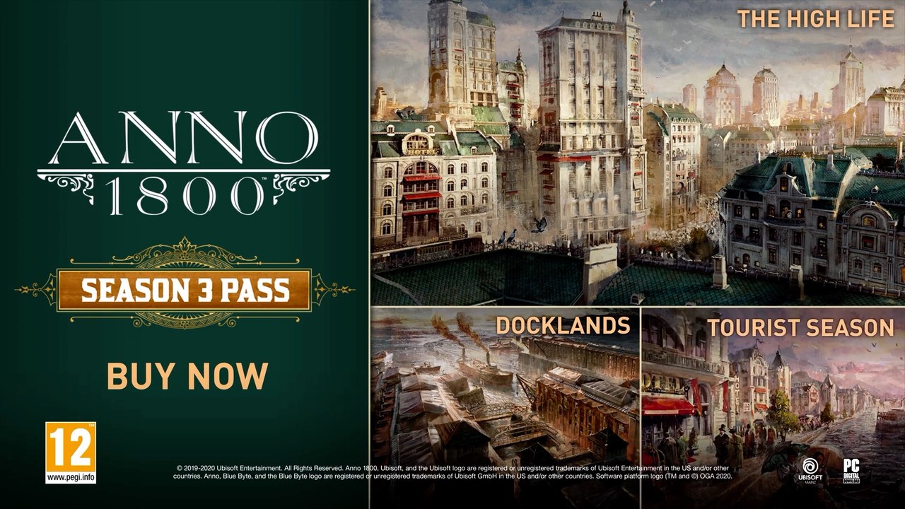 ANNO 1800 DLC7 DOCKLANDS - LAUNCH TRAILER