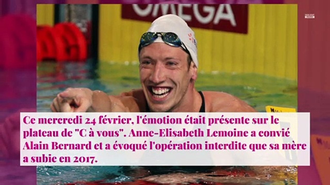 Alain Bernard : Le nageur évoque les souffrances de sa mère victime d'une expérimentation médicale