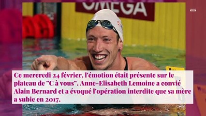 Alain Bernard : Le nageur évoque les souffrances de sa mère victime d'une expérimentation médicale