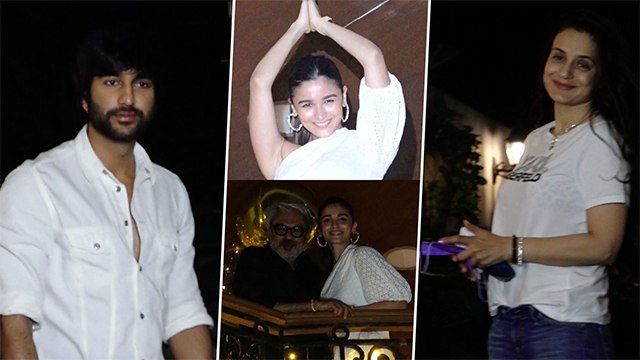 Sanjay Leela Bhansali Celebrates His Birthday With Alia Bhatt