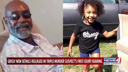 Man released early from prison accused of killing 3, including cutting neighbor