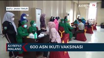 600 ASN Pemkot Batu Ikuti Vaksinasi