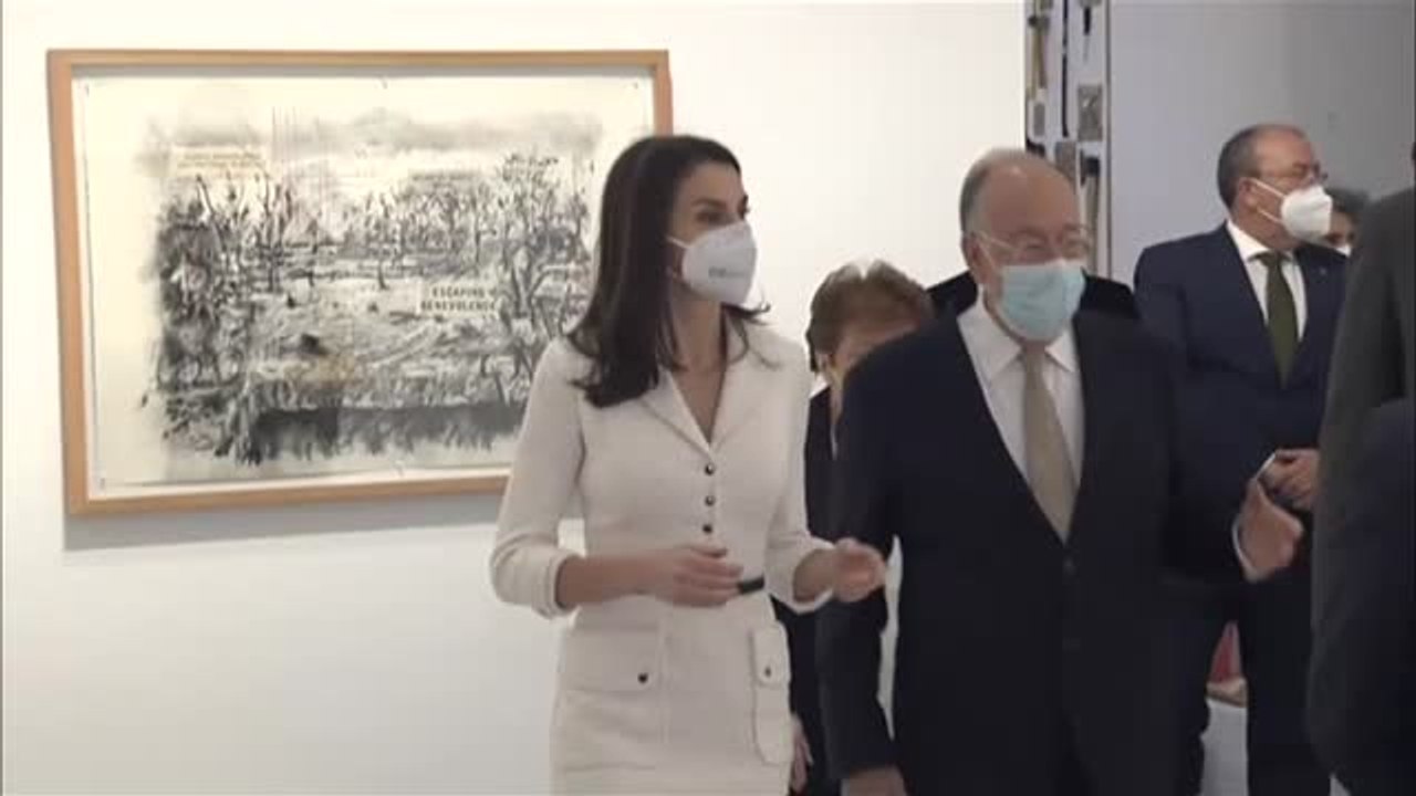 Los reyes inauguran el museo de arte contemporáneo Helga de Alvear