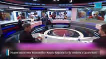 Picante cruce entre Brancatelli y Amalia Granata tras la condena a Lázaro Baéz