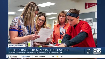 Valley high school looking for leader of CNA program