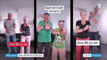 Erika, 81 ans, qui poste ses vidéos sur l'application TikTok, est une star des réseaux sociaux