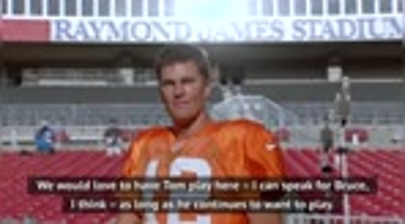 Buccs would be 'elated' if Brady stayed on