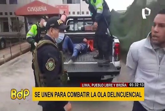 Serenos de Pueblo Libre, Breña y Lima se unen para combatir a la delincuencia