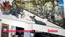 La_fresque_historiée_du_musée_départemental de la Résistance de Vassieux-en-Vercors