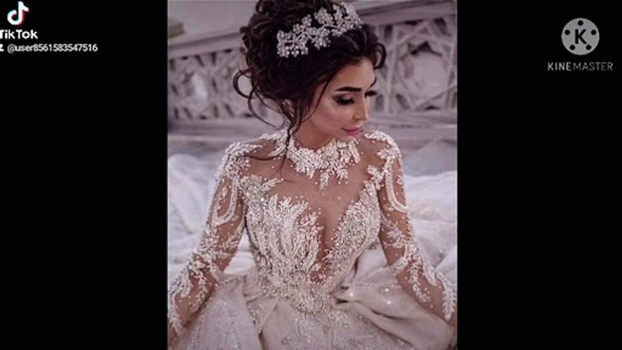 احدث موديلات لفساتين افراح لعام 2021