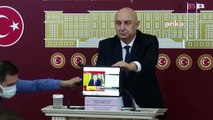 CHP'li Özkoç, TBMM'de Erdoğan videosunu izletti
