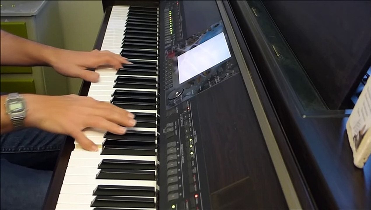 Give Thanks - piano instrumental hymn with lyrics