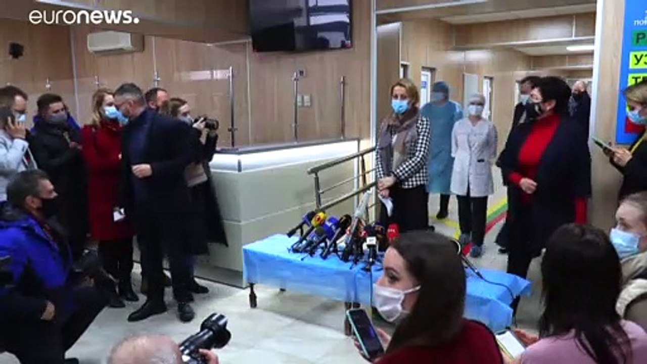 Ukraine: Impfbeginn mit Verzögerung